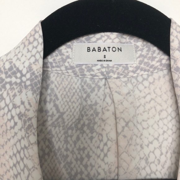 Babaton Matte-Satin Blouse